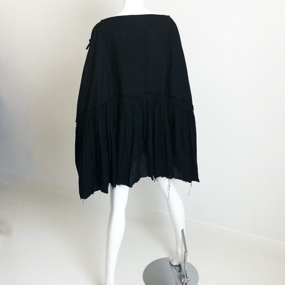 Junya Watanabe Poncho Avante-Garde Ruffle Wrap Tie from Kat Von D Charity Rare M - Picture 9 of 12